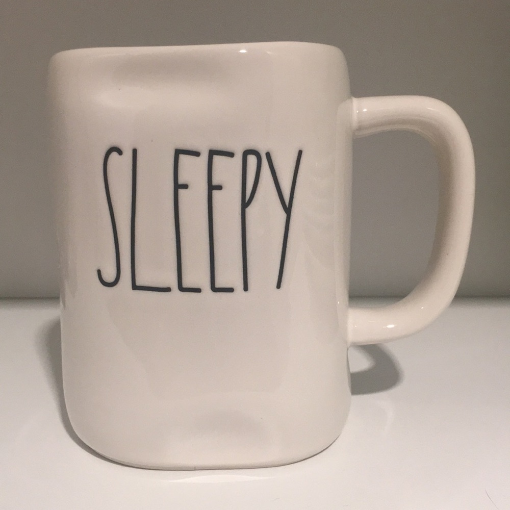 Rae Dunn “sleepy” coffee mug